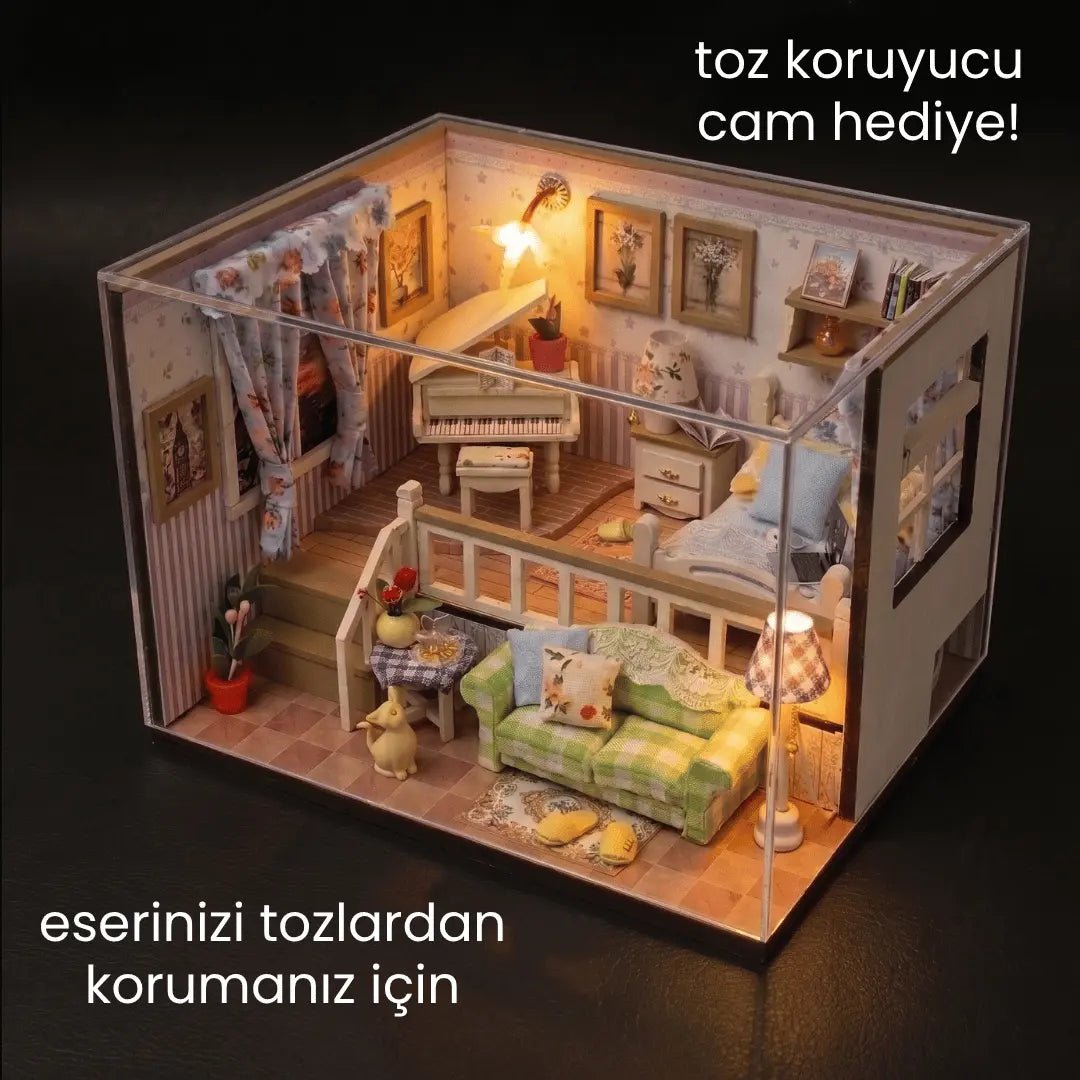 Sıcak Yuva Minyatür Ev Maket Seti – görsel 4