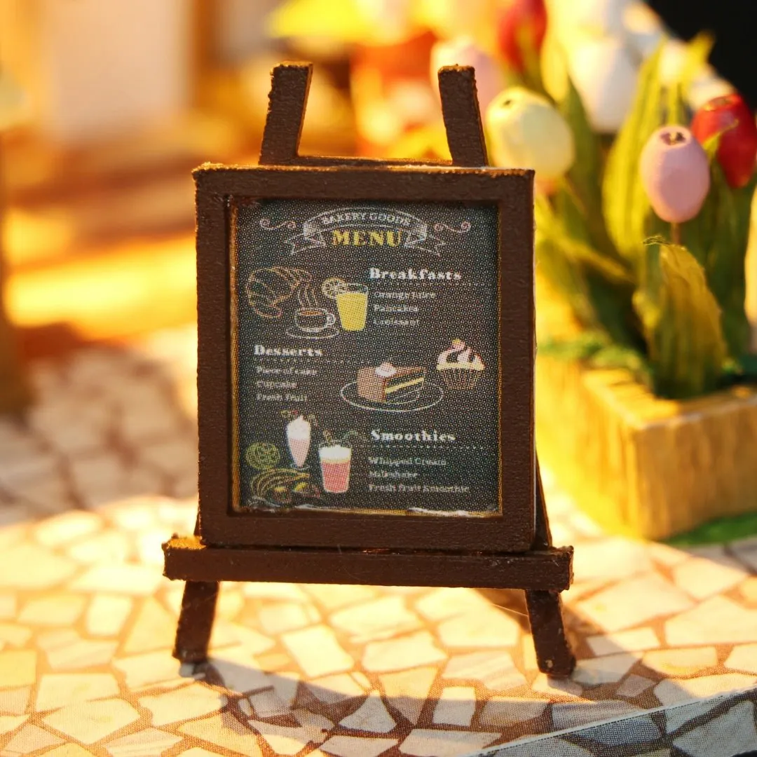 Kahve Zamanı Minyatür Kafe Maket Seti – görsel 9