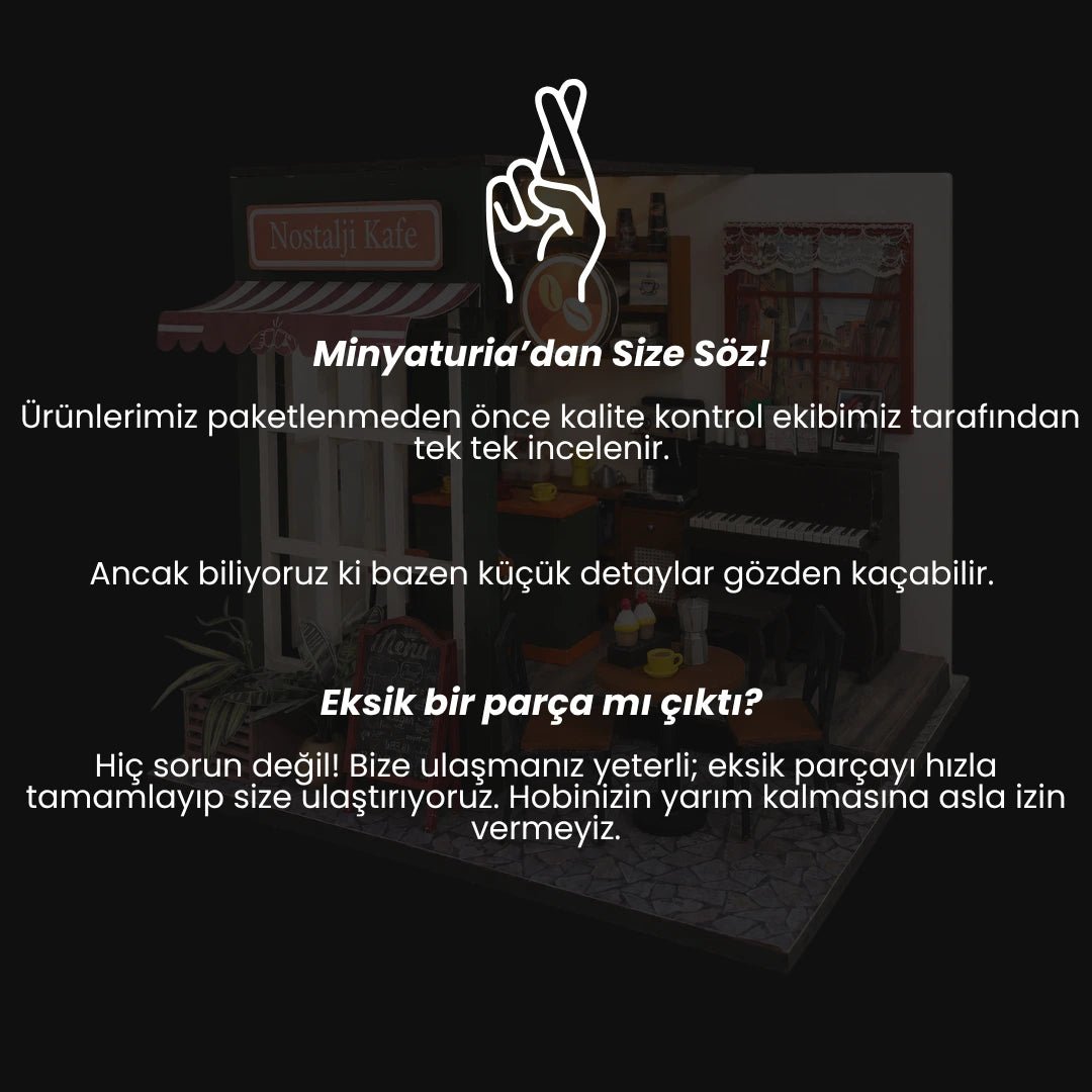 Modern Loft Minyatür Ev Maket Seti – görsel 10