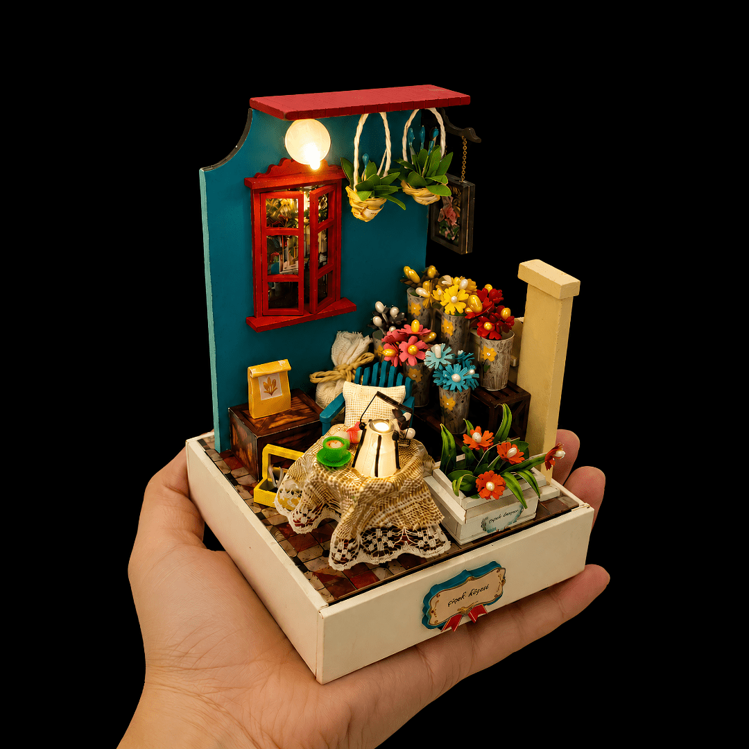 Çiçek Köşesi Mini Maket Seti – görsel 6