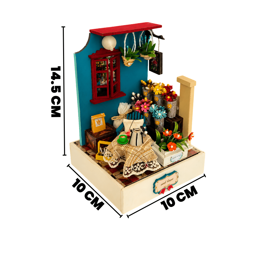 Çiçek Köşesi Mini Maket Seti – görsel 4
