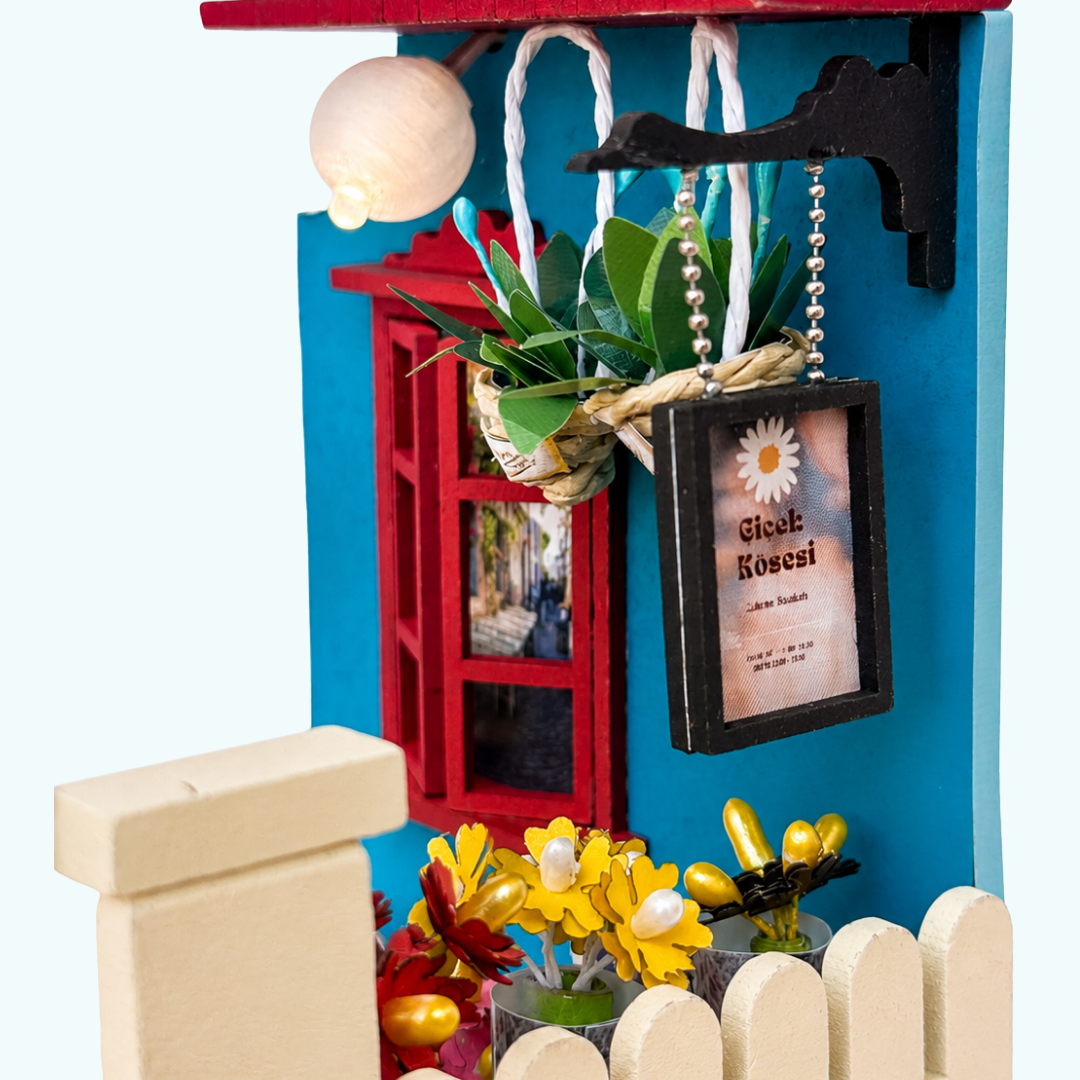 Çiçek Köşesi Mini Maket Seti – görsel 7