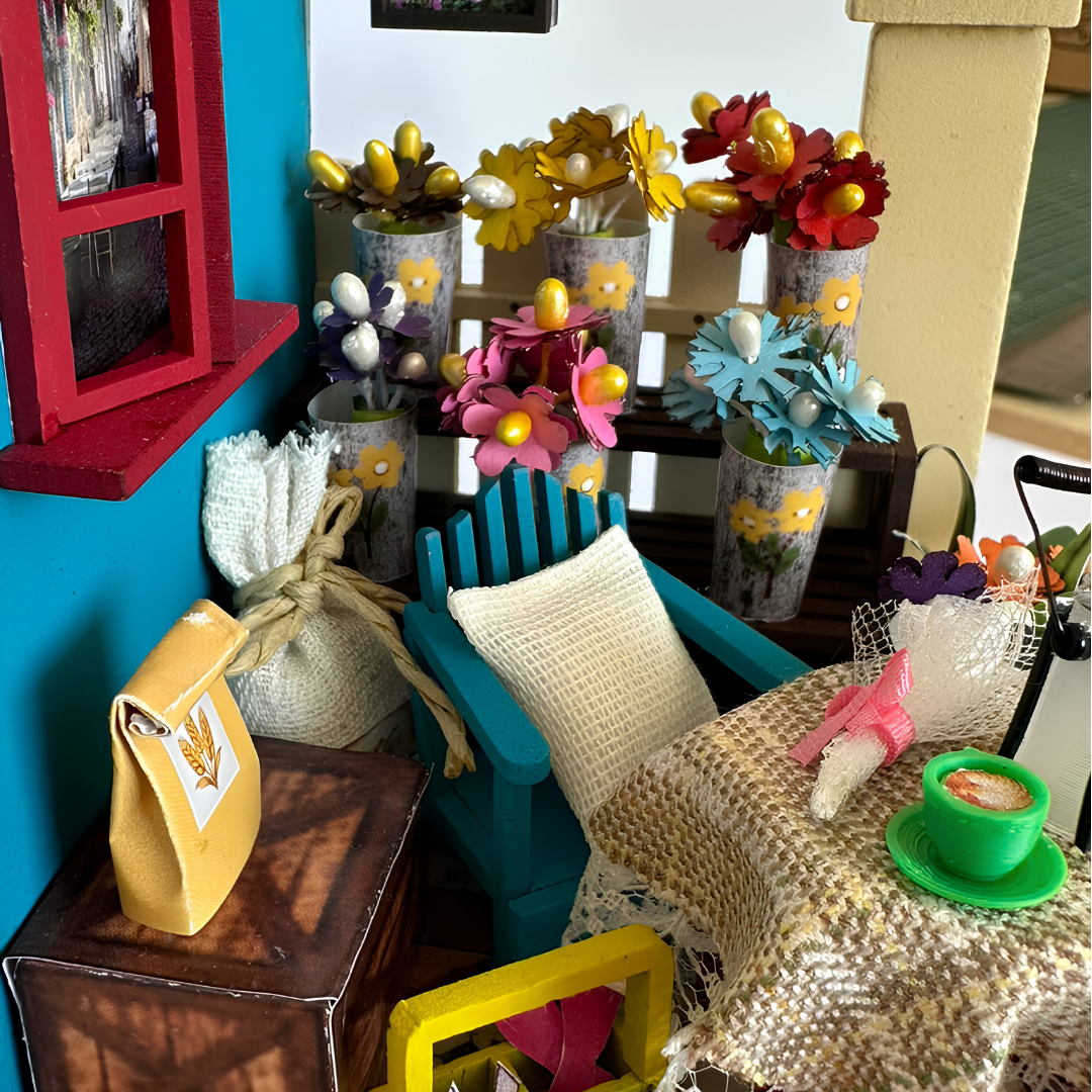 Çiçek Köşesi Mini Maket Seti – görsel 9