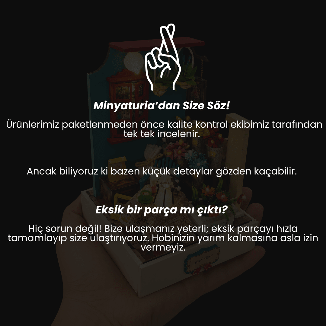 Çiçek Köşesi Mini Maket Seti – görsel 10